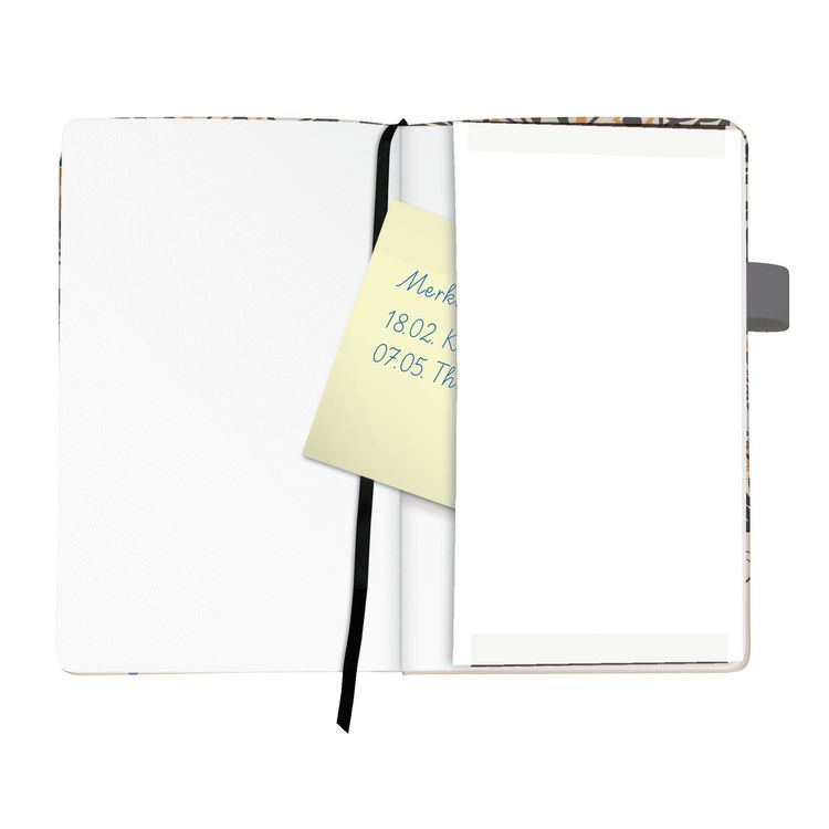 Produktbild: Herlitz Notizbuch Lady A5, 96 Blatt liniert, Romantic