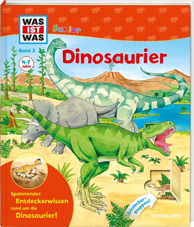 Bild vom Artikel Dinosaurier / Was ist was junior Bd. 3 vom Autor Bärbel Oftring
