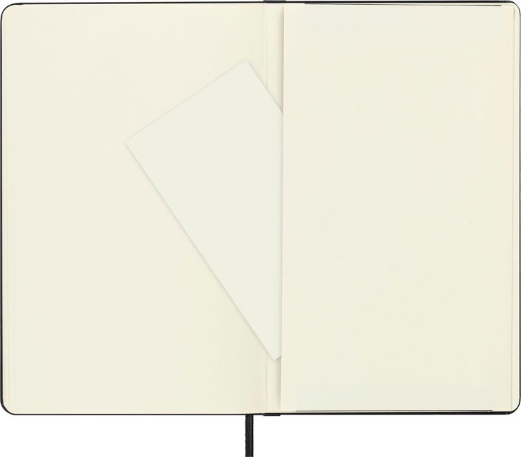 Produktbild: Moleskine Musiknotizbuch, L/A5, 70g-Papier, Hard Cover, Schwarz