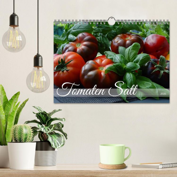 Produktbild: Tomaten Satt (Wandkalender 2026 DIN A4 quer), CALVENDO Monatskalender
