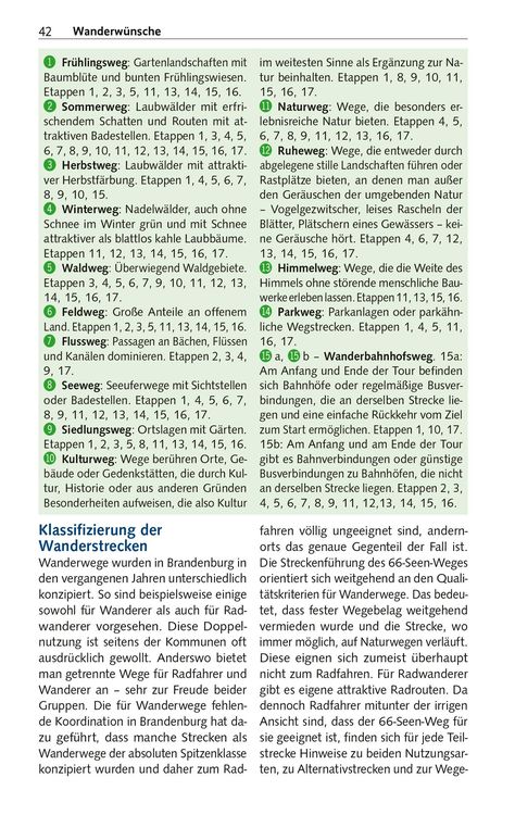 TRESCHER Reiseführer 66-Seen-Wanderung