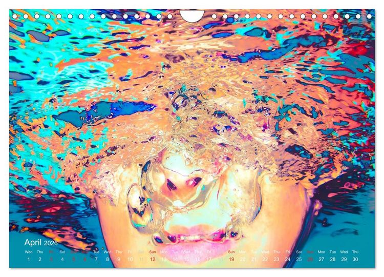 Produktbild: WATERPASSION (Wall Calendar 2026 DIN A4 landscape), CALVENDO 12 Month Wall Calendar