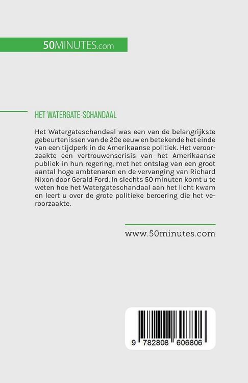 Produktbild: Het Watergate-schandaal