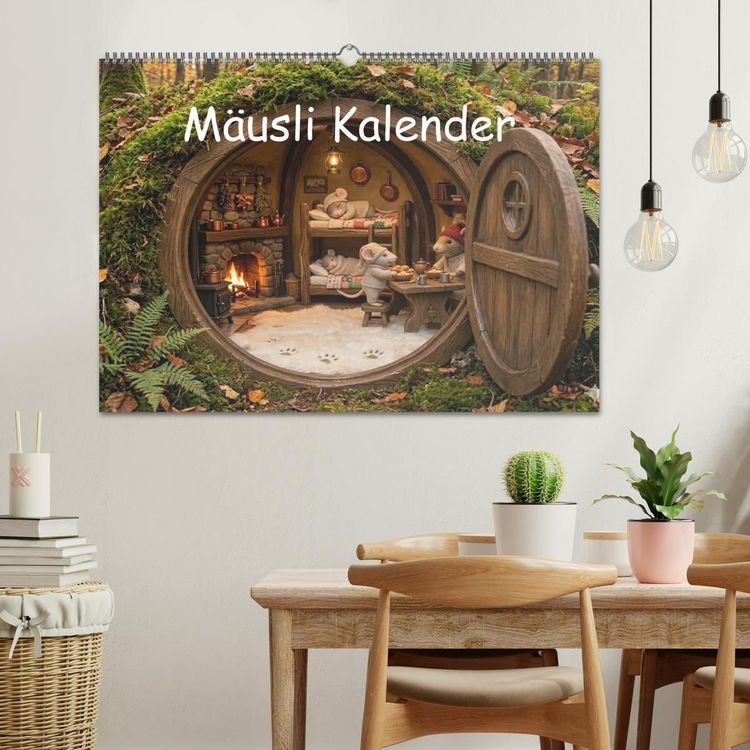 Produktbild: M&auml;usli Kalender (Wandkalender 2027 DIN A2 quer), CALVENDO Monatskalender