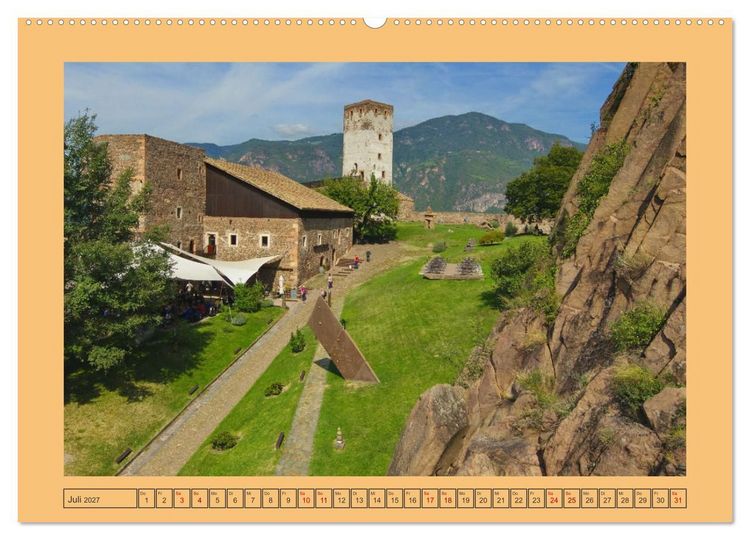 Produktbild: Eine Reise nach S&uuml;dtirol - Es ist immer eine Reise wert (hochwertiger Premium Wandkalender 2027 DIN A2 quer), Kunstdruck in Hochglanz