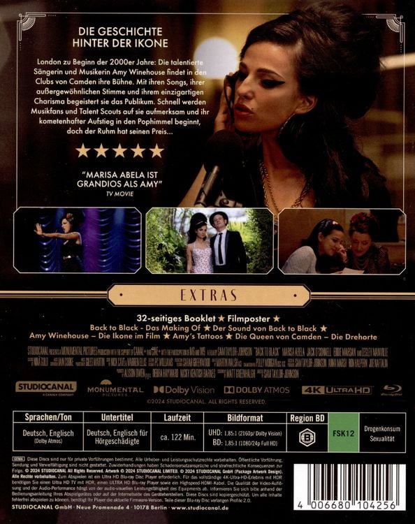 Produktbild: Back to Black - Special Edition (4K Ultra HD) (+ Blu-ray)