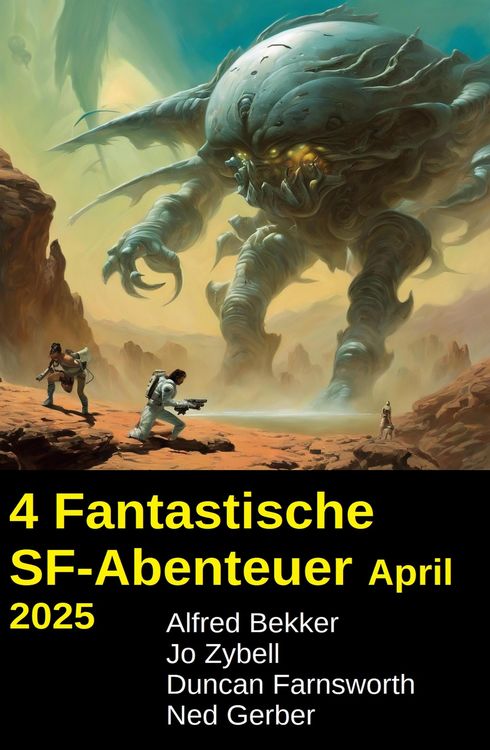 Produktbild: 4 Fantastische SF-Abenteuer April 2025