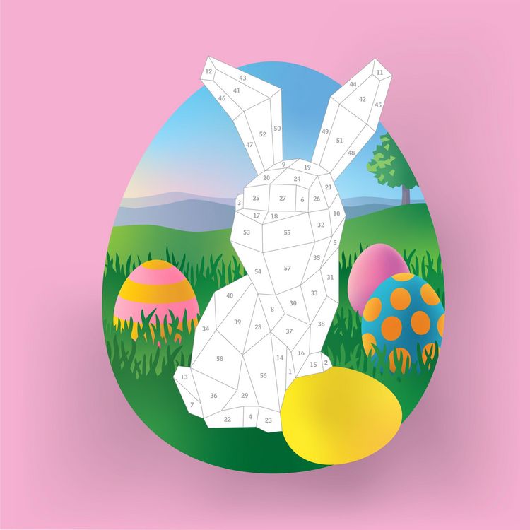 Produktbild: Paint by Sticker Kids: Easter