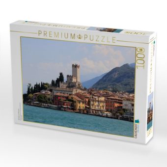 Produktbild: CALVENDO Puzzle Altstadt von Malcesine | 1000 Teile Lege-Gr&ouml;&szlig;e 64x48cm Foto-Puzzle f&uuml;r gl&uuml;ckliche Stunden