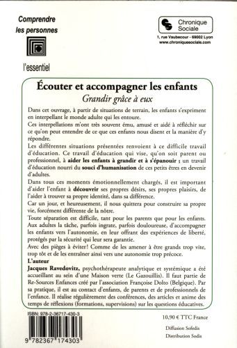 Produktbild: Ecouter et accompagner les enfants : grandir gr&acirc;ce &agrave; eux
