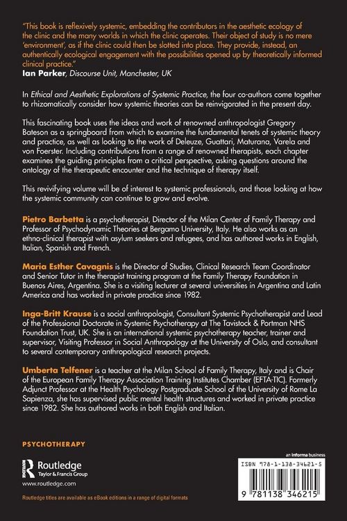 Produktbild: Ethical and Aesthetic Explorations of Systemic Practice
