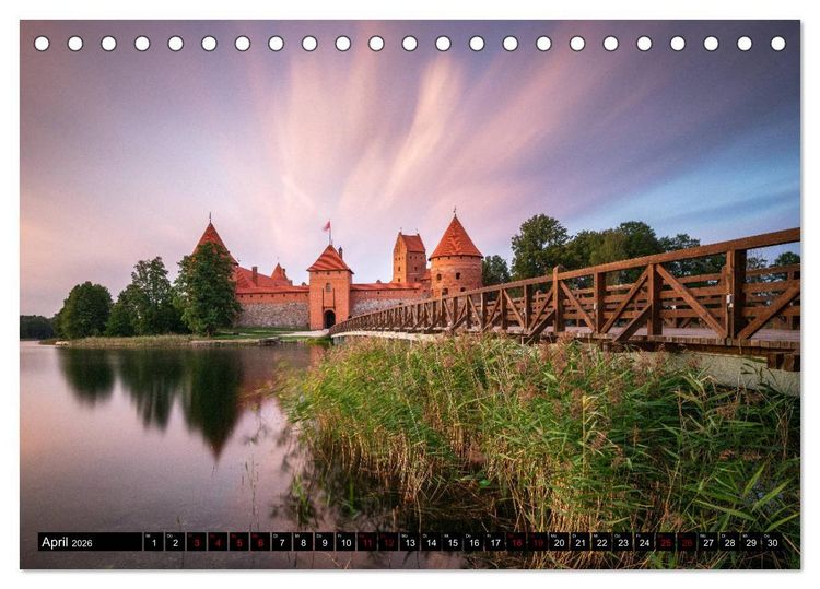 Produktbild: Einmal um die Welt... (Tischkalender 2026 DIN A5 quer), CALVENDO Monatskalender