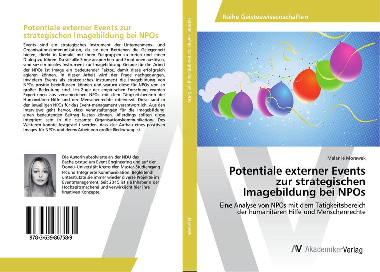 Produktbild: Potentiale externer Events zur strategischen Imagebildung bei NPOs