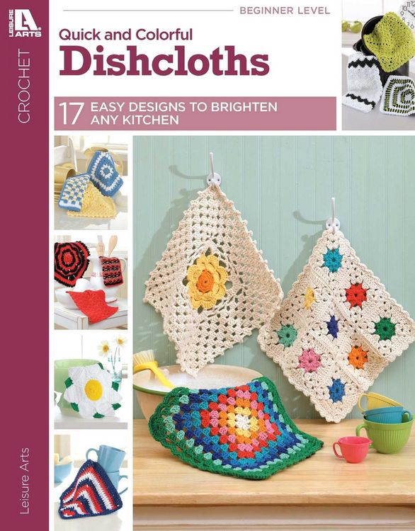Produktbild: Quick & Colorful Dishcloths Designs to Brighten Any Kitchen