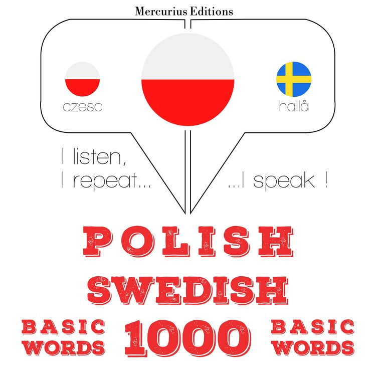 Produktbild: Polski - Szwedzki: 1000 podstawowych sł&oacute;w