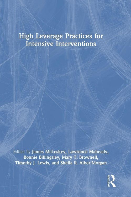 Produktbild: High Leverage Practices for Intensive Interventions