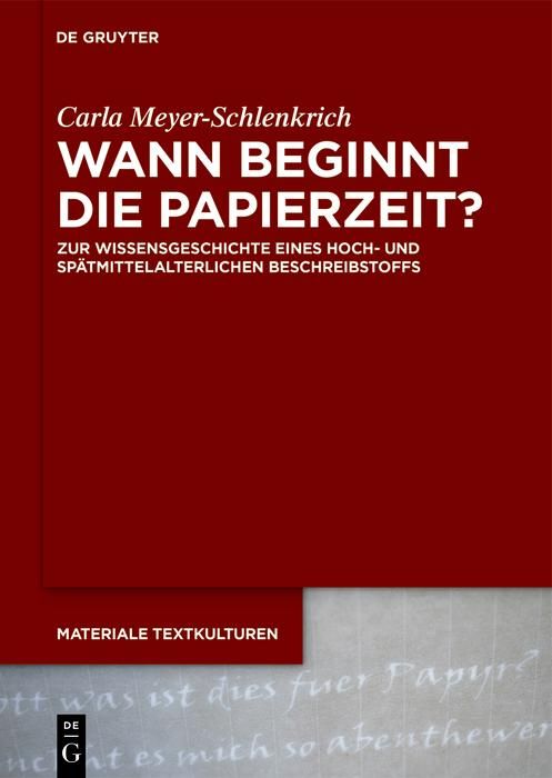 Produktbild: Wann beginnt die Papierzeit?