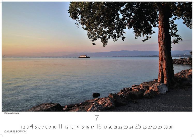 Produktbild: Bodensee Kalender 2027 &ndash; Wandkalender | Fotokalender Deutschland 24x35cm Natur und Kultur rund um den Bodensee &ndash; 12 eindrucksvolle Bilder von Seeidylle, Alpenblick und Uferstimmung
