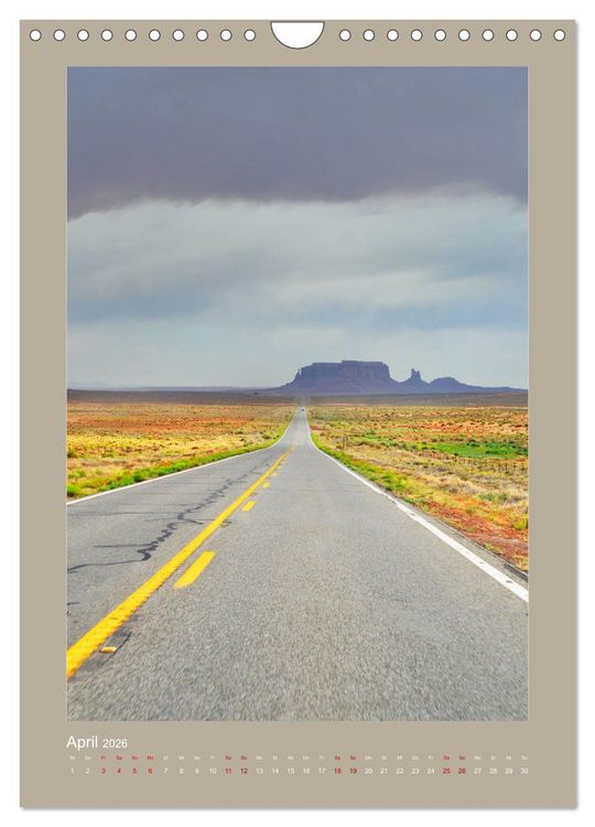 Produktbild: Erlebe mit mir das Monument Valley (Wandkalender 2026 DIN A4 hoch), CALVENDO Monatskalender
