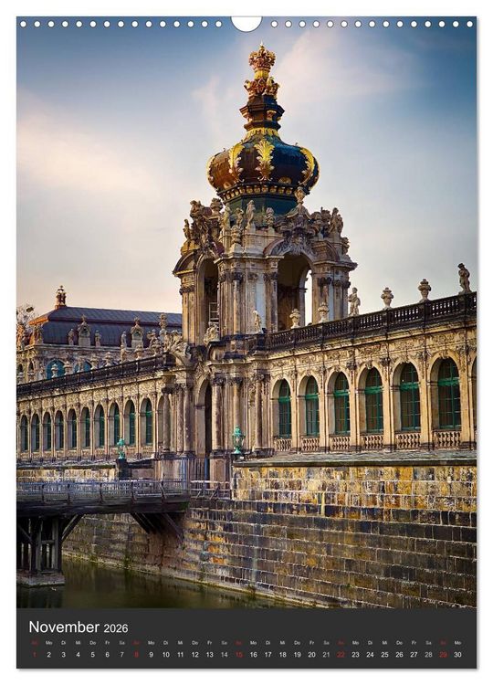 Produktbild: Mein Dresden (Wandkalender 2026 DIN A3 hoch), CALVENDO Monatskalender