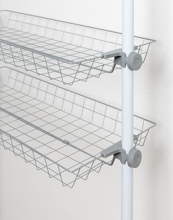 Produktbild: Korb Mod. Herkules 2er, Aufbewahrungsk&ouml;rbe aus Metall