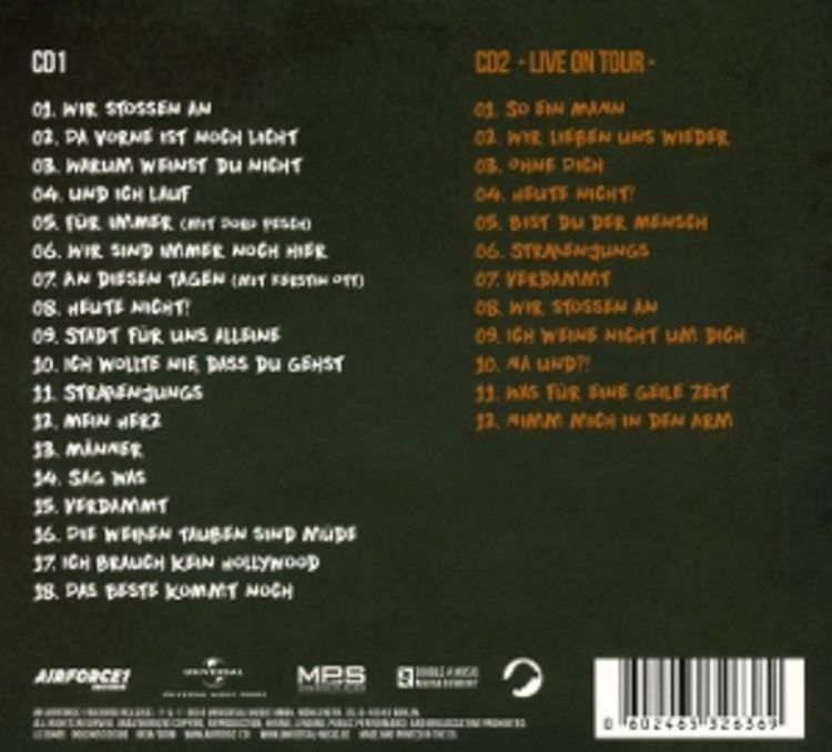 Heute Nicht! Tour Edition (Ltd. 2CD)