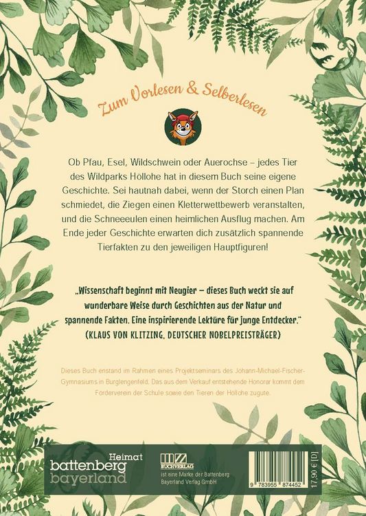 Produktbild: Jetzt wird&rsquo;s wild &ndash; tierische Abenteuergeschichten aus dem Wildpark H&ouml;llohe