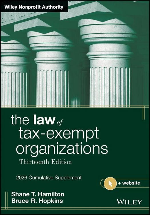 Produktbild: The Law of Tax-Exempt Organizations, 2026 Supplement