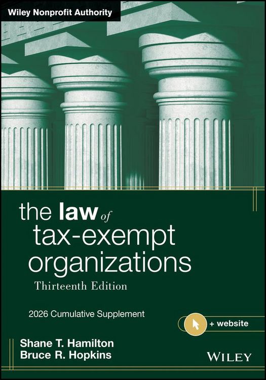 Produktbild: The Law of Tax-Exempt Organizations, 2026 Supplement