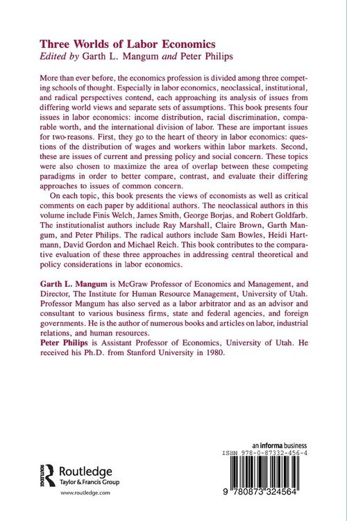 Produktbild: Three Worlds of Labour Economics