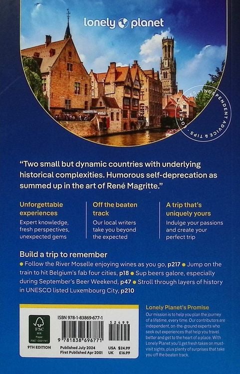 Produktbild: Lonely Planet Belgium & Luxembourg