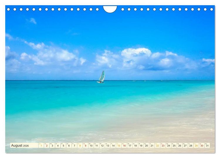 Produktbild: Str&auml;nde wie ein Traum (Wandkalender 2026 DIN A4 quer), CALVENDO Monatskalender
