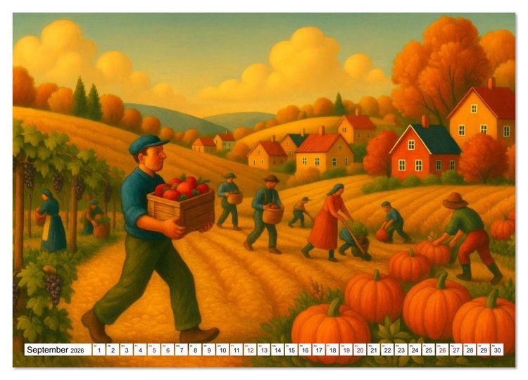 Produktbild: Zw&ouml;lf Momente (Wandkalender 2026 DIN A3 quer), CALVENDO Monatskalender