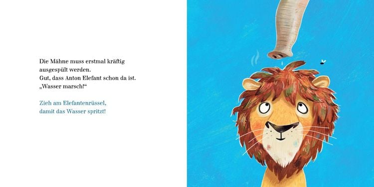 Produktbild: Hilf dem L&ouml;wen Haare waschen