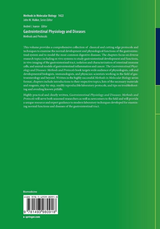 Produktbild: Gastrointestinal Physiology and Diseases