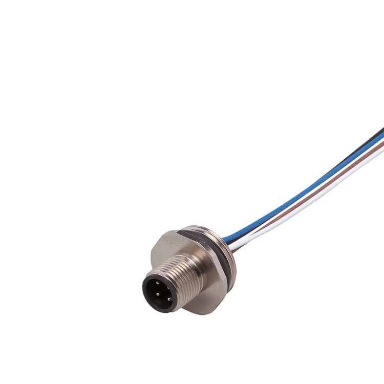 Produktbild: Ifm Electronic E11295 Einbaustecker Stecker, gerade 0.12m Polzahl Sensoren: 4 1St.
