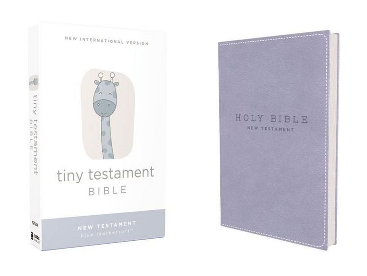 Produktbild: Niv, Tiny Testament Bible, New Testament, Leathersoft, Blue, Comfort Print