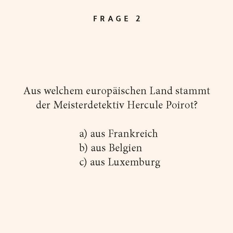 Produktbild: Ber&uuml;hmte Detektive-Quiz