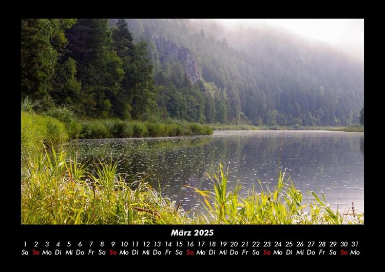 Produktbild: Tage am See 2025 Fotokalender DIN A3