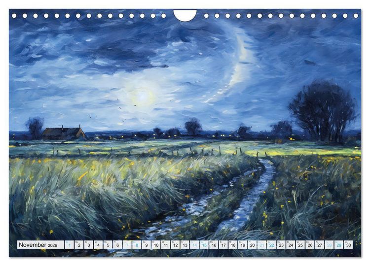 Produktbild: Havelland - Impressionistische Visionen einer idyllischen Region (Wandkalender 2026 DIN A4 quer), CALVENDO Monatskalender