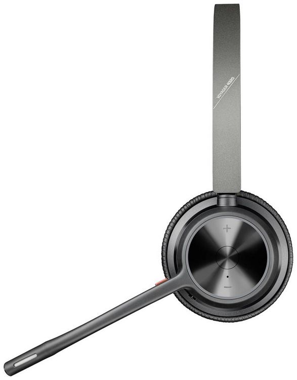 Produktbild: HP Poly Voyager 4320 USB-A Headset +BT700 Dongle On Ear Headset Bluetooth&reg; Stereo Schwarz Lautst&auml;rkeregelung, Mikrofon-Stummschaltung Computer