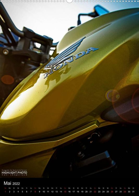 Produktbild: HONDA CB1000R (Premium, hochwertiger DIN A2 Wandkalender 2022, Kunstdruck in Hochglanz)