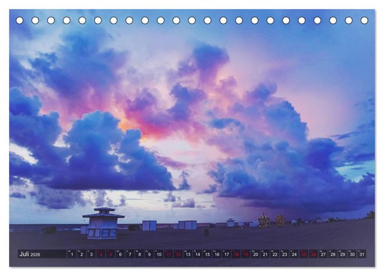 Produktbild: Florida - Sunshine State (Tischkalender 2026 DIN A5 quer), CALVENDO Monatskalender