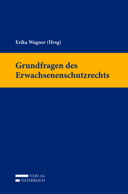 Produktbild: Grundfragen des Erwachsenenschutzrechts