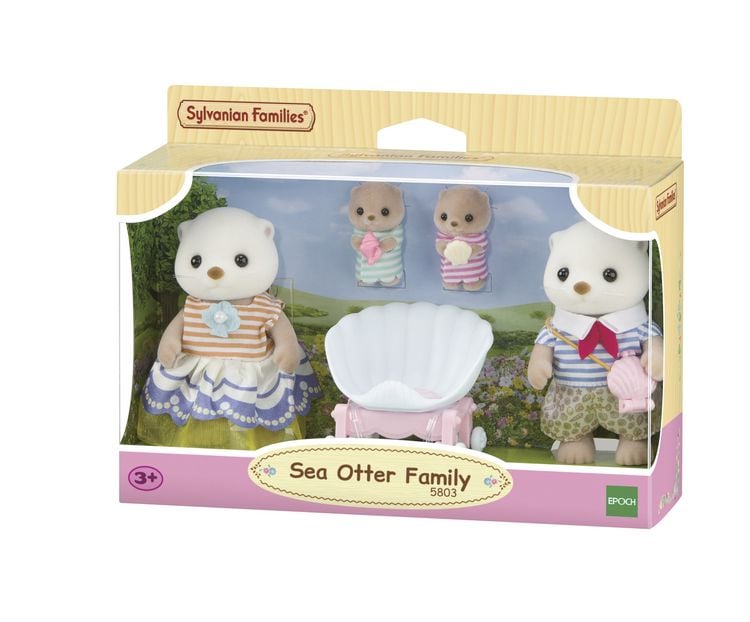 Produktbild: Sylvanian Families 5803 - Sea Otter Family, Seeotter Familie, Spielset