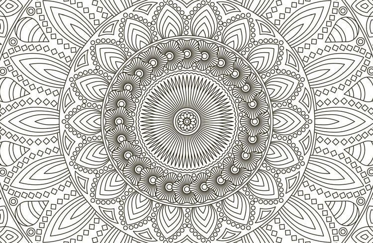 Produktbild: 50 cozy Karten zum Ausmalen &ndash; Relaxen mit Mandalas