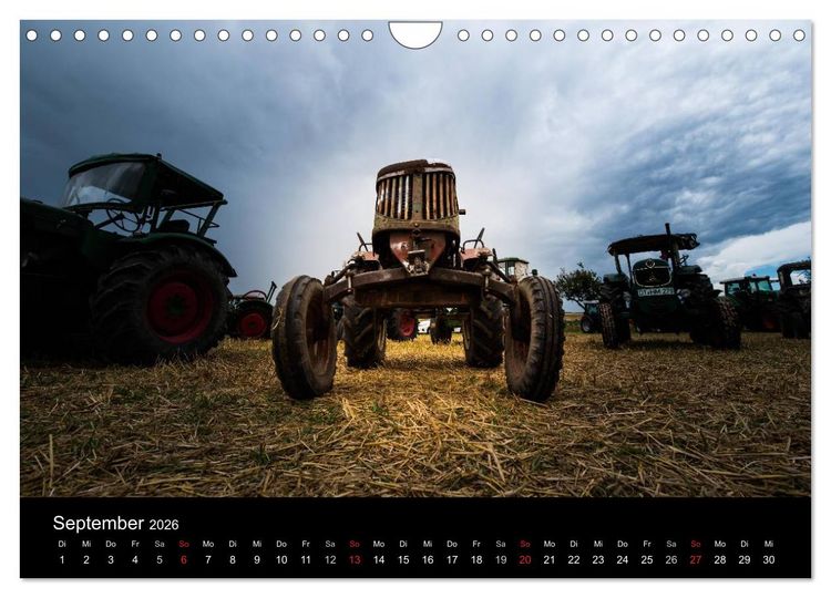 Produktbild: Treckertreff in Esperde (Wandkalender 2026 DIN A4 quer), CALVENDO Monatskalender