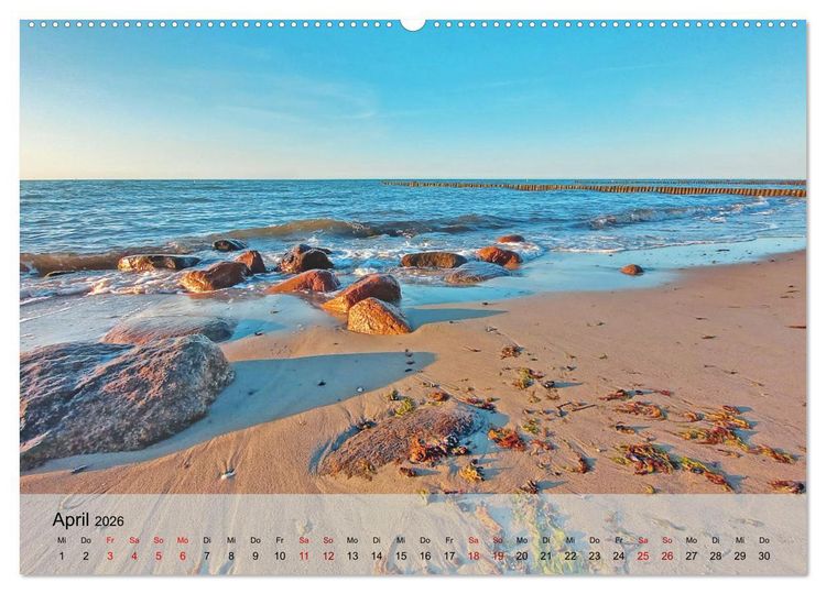 Produktbild: Ostseebad K&uuml;hlungsborn. Erholung mit allen Sinnen (hochwertiger Premium Wandkalender 2026 DIN A2 quer), Kunstdruck in Hochglanz