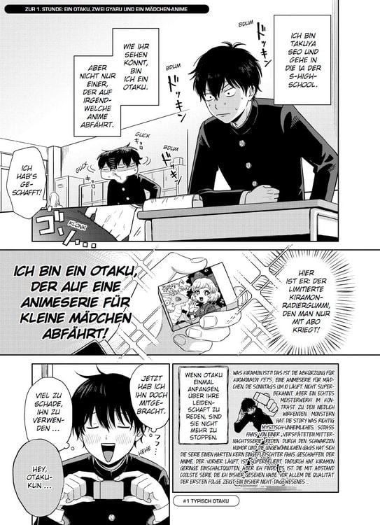 Produktbild: Gibt's denn keine Gyaru, die nett zu Otaku sind?! 01
