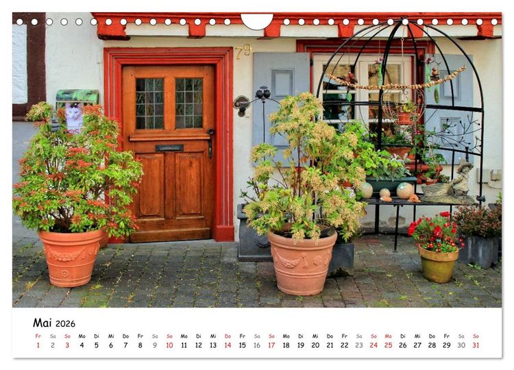 Produktbild: Blickf&auml;nge - Fenster und T&uuml;ren (Wandkalender 2026 DIN A4 quer), CALVENDO Monatskalender